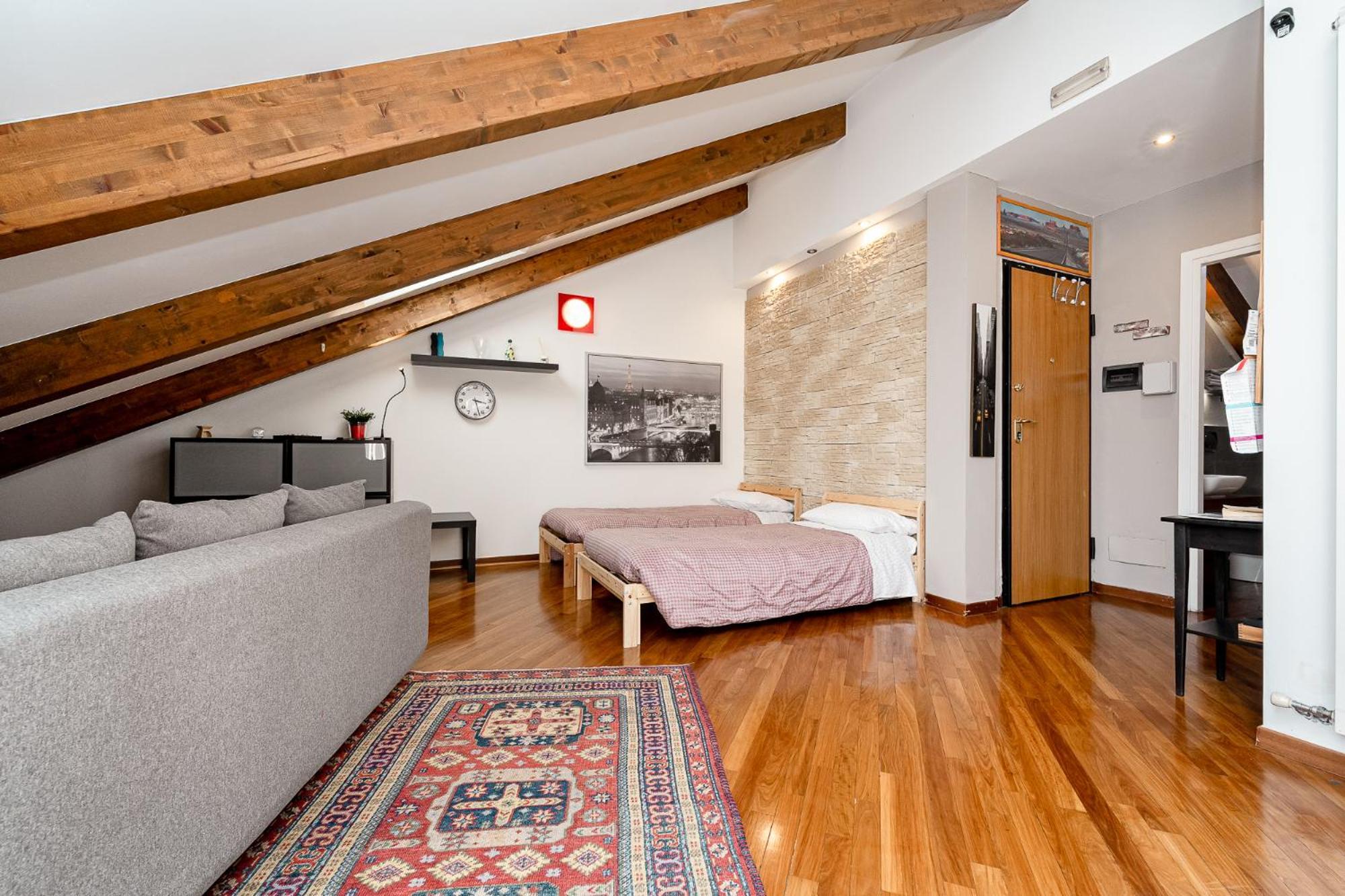 Apartmán Stagabin La Mansarda Panoramica Un Rifugio Di Eleganza E Tranquillita Turín Exteriér fotografie